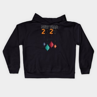 Happy new year 2021 Kids Hoodie